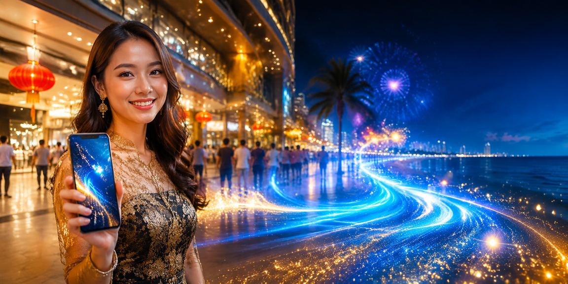 Paparan aplikasi kasino dan sukan maya di telefon pengguna Ipoh