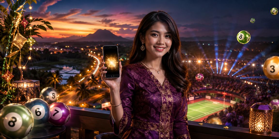 Gambaran pertaruhan dan hiburan dalam talian Malaysia dengan tema warna tempatan